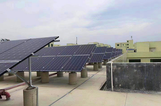 100KW On-Grid-Solarstrom anlage für Produktions anlage in China