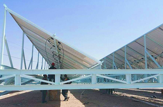 55kw Grid-Connected Solar Power Generation System Lösung in Afghanistan
