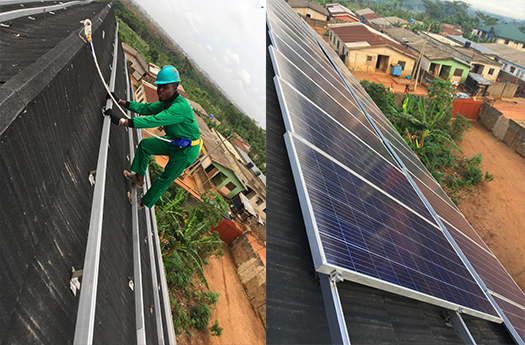 Nigerian ische 25KW Off-Grid-Solaranlage-Hotel Projekt Feedback