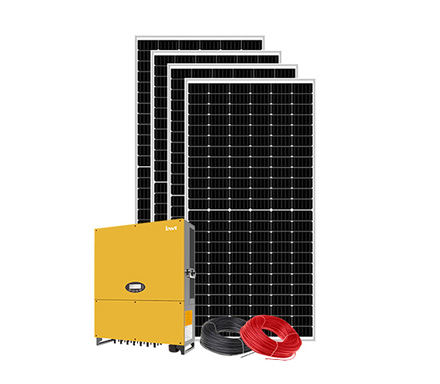10KW-200KW Drei-Phasen-On-Grid-Sonnensystem