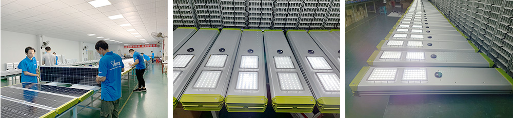 Die Produktion von doppelseitigem Solar panel Solar Street Light(SL-X)