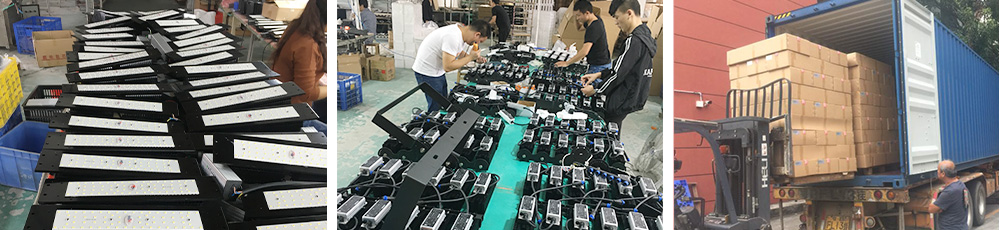 Die Produktion von einstellbarem modularem LED-Flutlicht (TGD03)