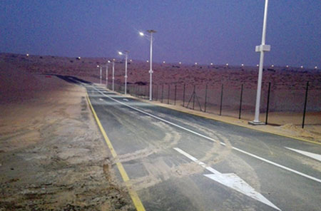 Dubai Island Engineering Straßen beleuchtungs projekt