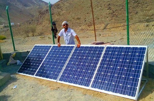 30KW Off-Grid-Sonnensystem in Algerien