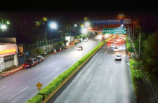 Mexiko-Stadt Strom beleuchtungs projekt für 6-spurigen Freeway-5000 Sets LED-Straßen leuchten
