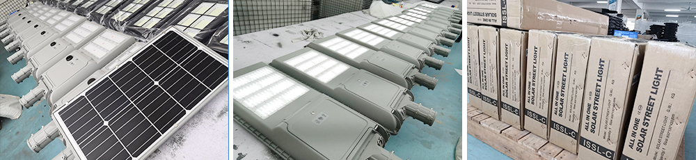 Die Produktion von kosten günstiger integrierter Solar-LED-Straßen leuchte 60W 80W 100W (ISSL-C)