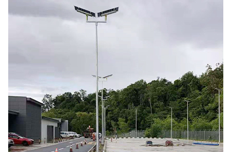 Parkplatz Solar Street Light Projekt in Brunei