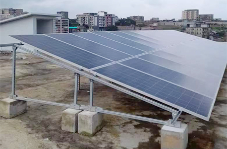 Cote d'Ivoire 10KW netz unabhängige Solarenergie systeme