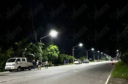 300 Sätze von SLZ Solar Street Lighting Project auf den Philippinen