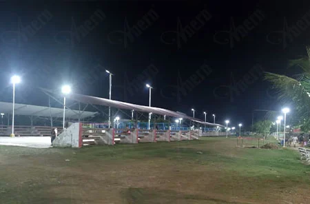 Peru Volks park Solar beleuchtungs projekt