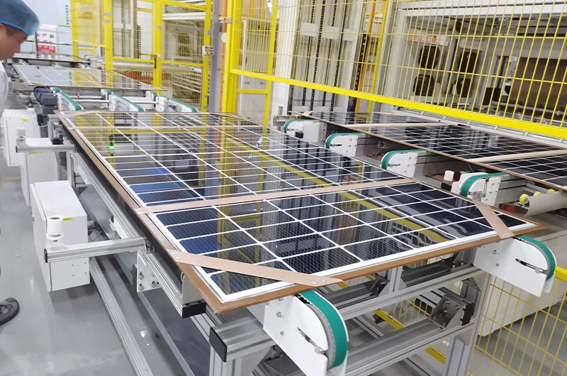 Doppel glas solar panel fabrik