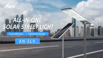 Alles in einem integrierten Solar-LED-Straßen laterne (AN-SLV)