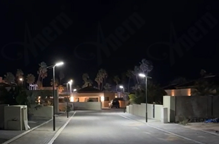 Curacao Seaside Holiday Park Solar Beleuchtungs projekt