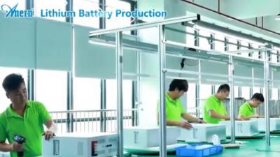 Lithium-Batterie-Produktion