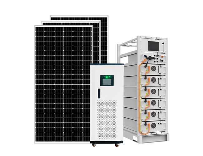30KW-50KW kommerzielles Off-Grid-Solarstrom-Speichers ystem