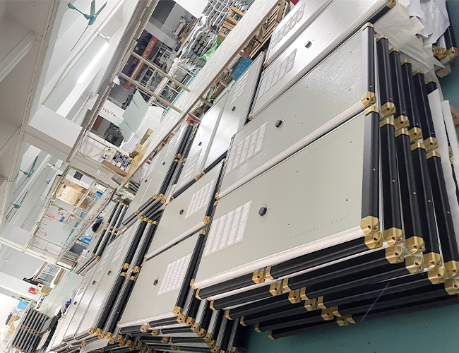 60W 80W 100W 120W 150W 200W 250W All-in-One Solar-Straßen leuchte